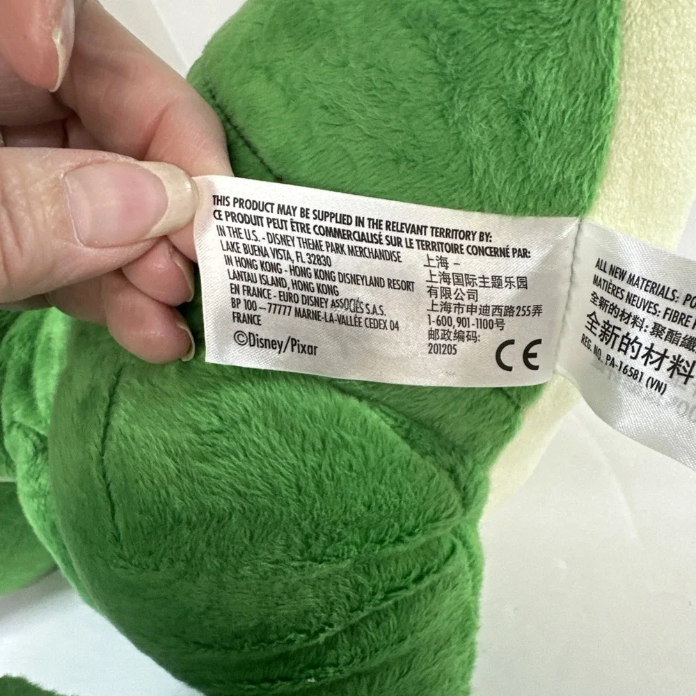 Disney Parks Toy Story Pixar Rex Plush Green Dinosaur 12